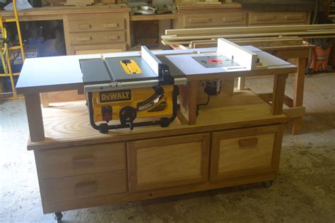 all-in-one solutions rarely work well. . Router table saw combo